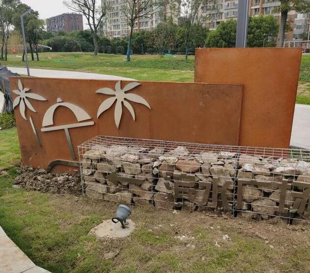 秦州锈钢板挡土墙