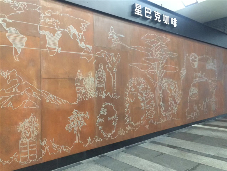 秦州耐候钢幕墙